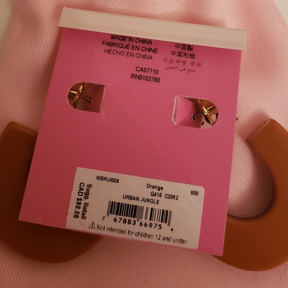 ♠️NWT Kate Spade Urban Jungle Earrings - Picture 5 of 6